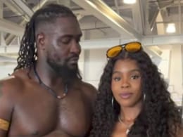 Who Is Oba Femi's Girlfriend Briell Brielle? Meet The Fitness Influencer Who Stole The WWE Hall Of Fame Red Carpet