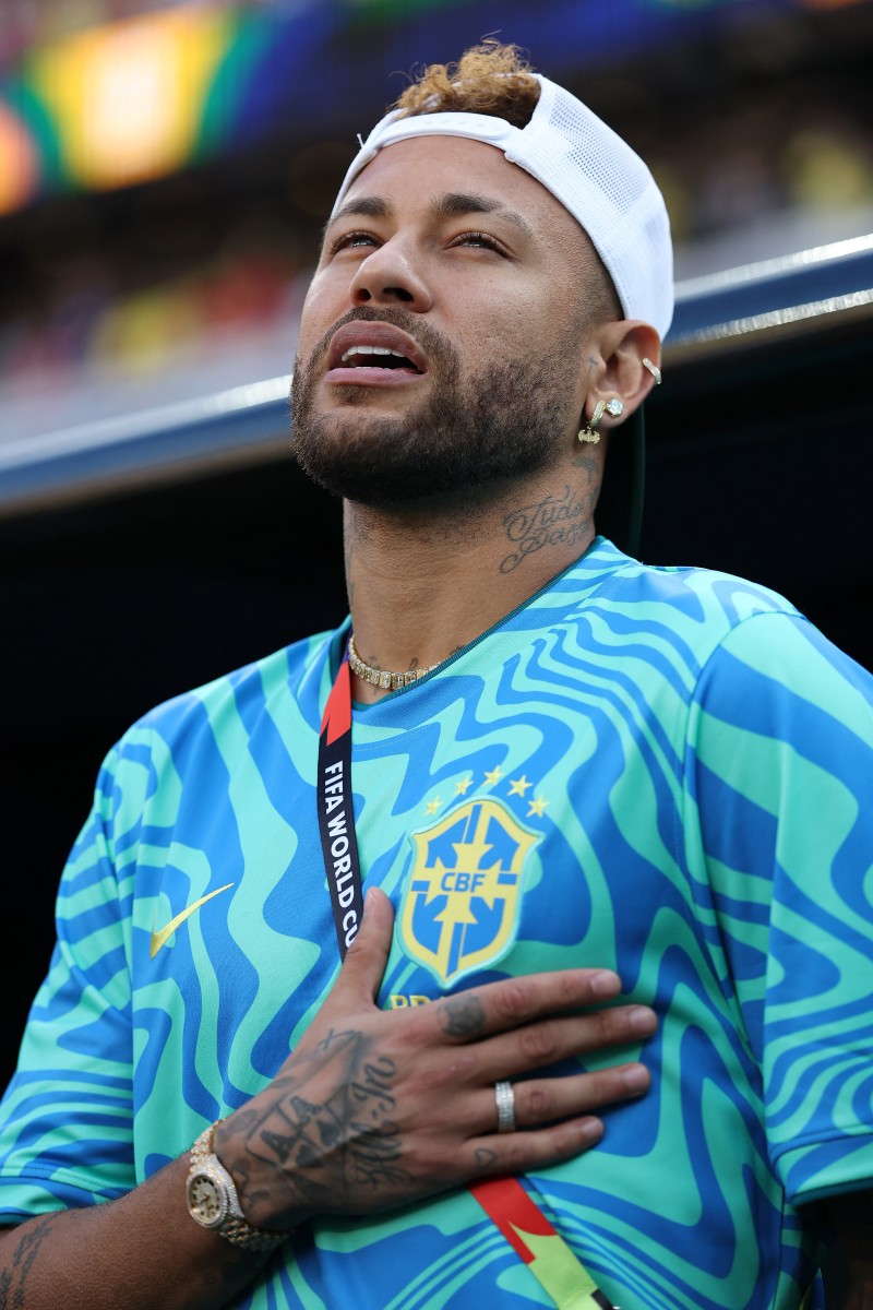Neymar Jr. shares a recovery quote during the 2026 FIFA World Cup