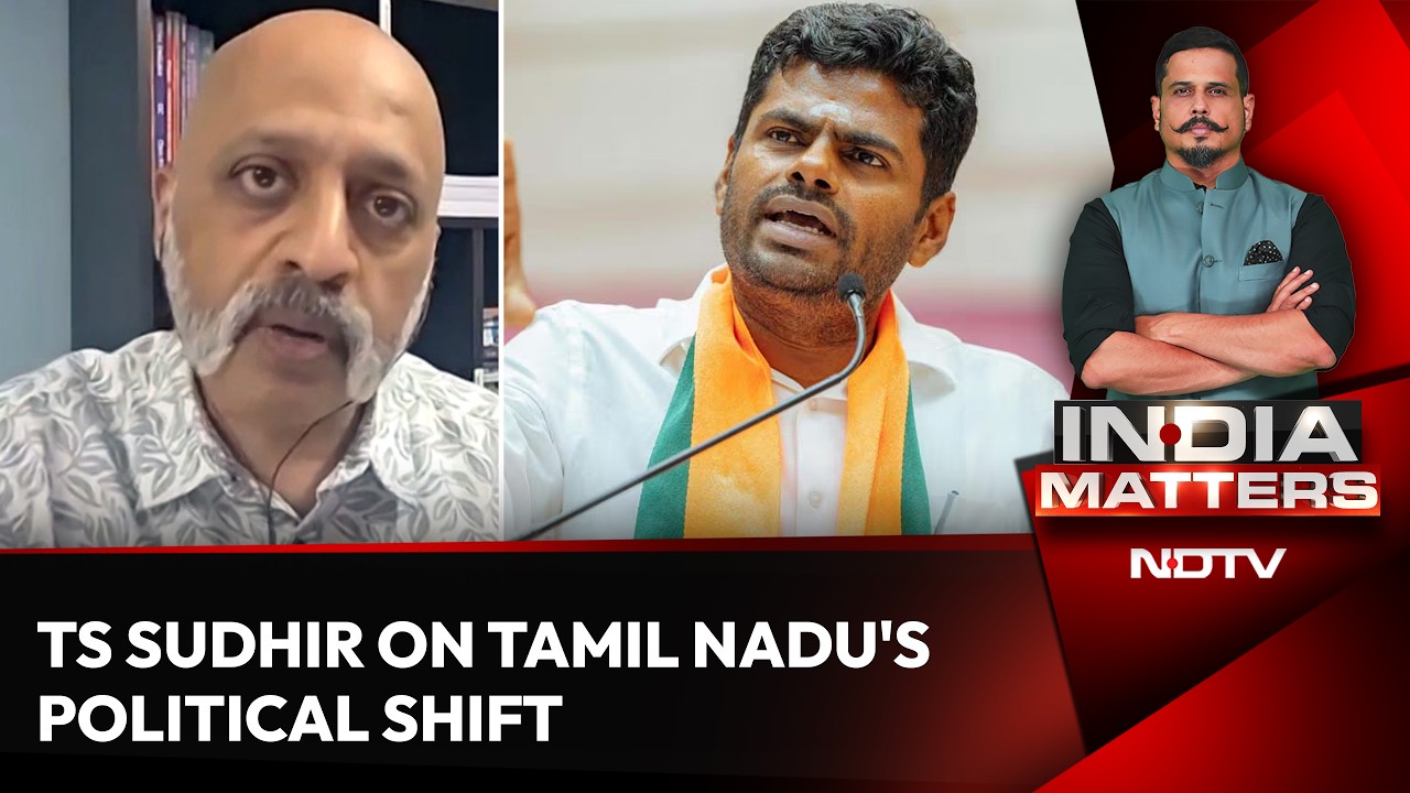 'Annamalai Has A Real Chance': TS Sudhir On Tamil Nadu's Political Shift