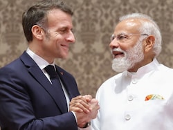 "India Is Country Of Innovation:" France's Macron At 'Bharat Innovates' Event