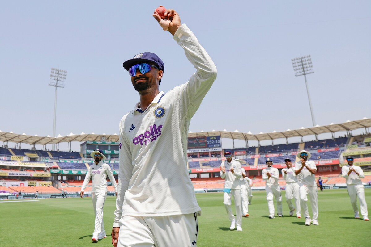Manav Suthar Scripts History With 6/33 On Test Debut, Enters Elite List