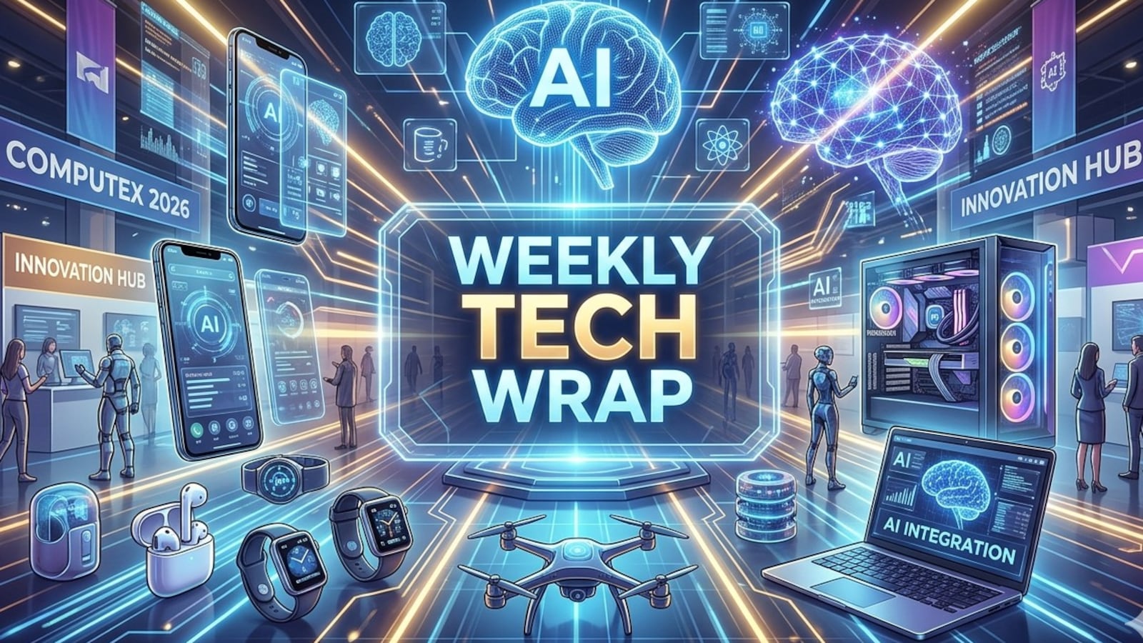 Weekly Tech Wrap: Computex 2026, iPhone 18 Pro Max News, Florida Sues OpenAI, ChatGPT’s 1 Billion Sprint, More