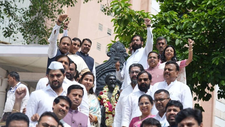 बगावत के बीच विधानसभा में एकनाथ शिंदे ने उद्धव के विधायकों को टाइगर दिखाकर 'चिढ़ाया'