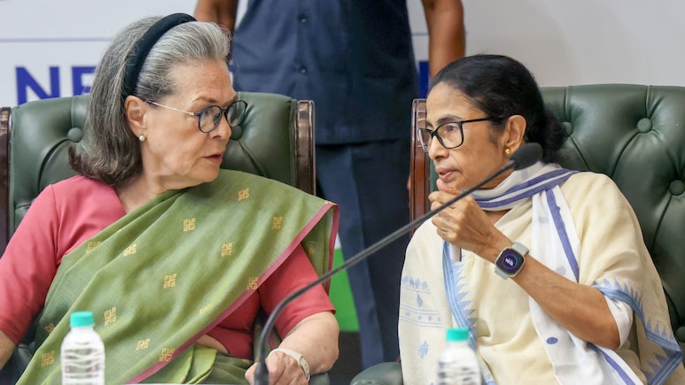 After Hug At INDIA Huddle, A Mamata Banerjee-Sonia Gandhi Meet At 10 Janpath