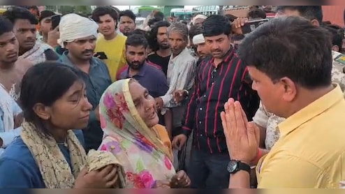 मृतक की मां के आगे SDM ने जोड़े हाथ, नहीं खुला जाम: युवक की मौत पर NH-719 पर बवाल, पुलिस ने किया बल प्रयोग