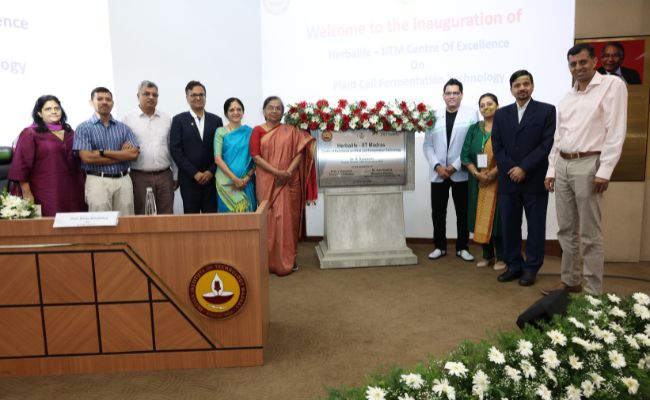 Herbalife And IIT Madras Launch India's First Plant Cell Fermentation Centre