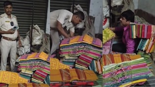 साड़ियों के ढेर में छिपा TMC नेता,  पुलिस ने ऐसे खोज निकाला; VIDEO वायरल