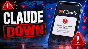 Claude Down: Users Say AI Chatbot, App, Website Inaccessible. Here's What Anthropic Says