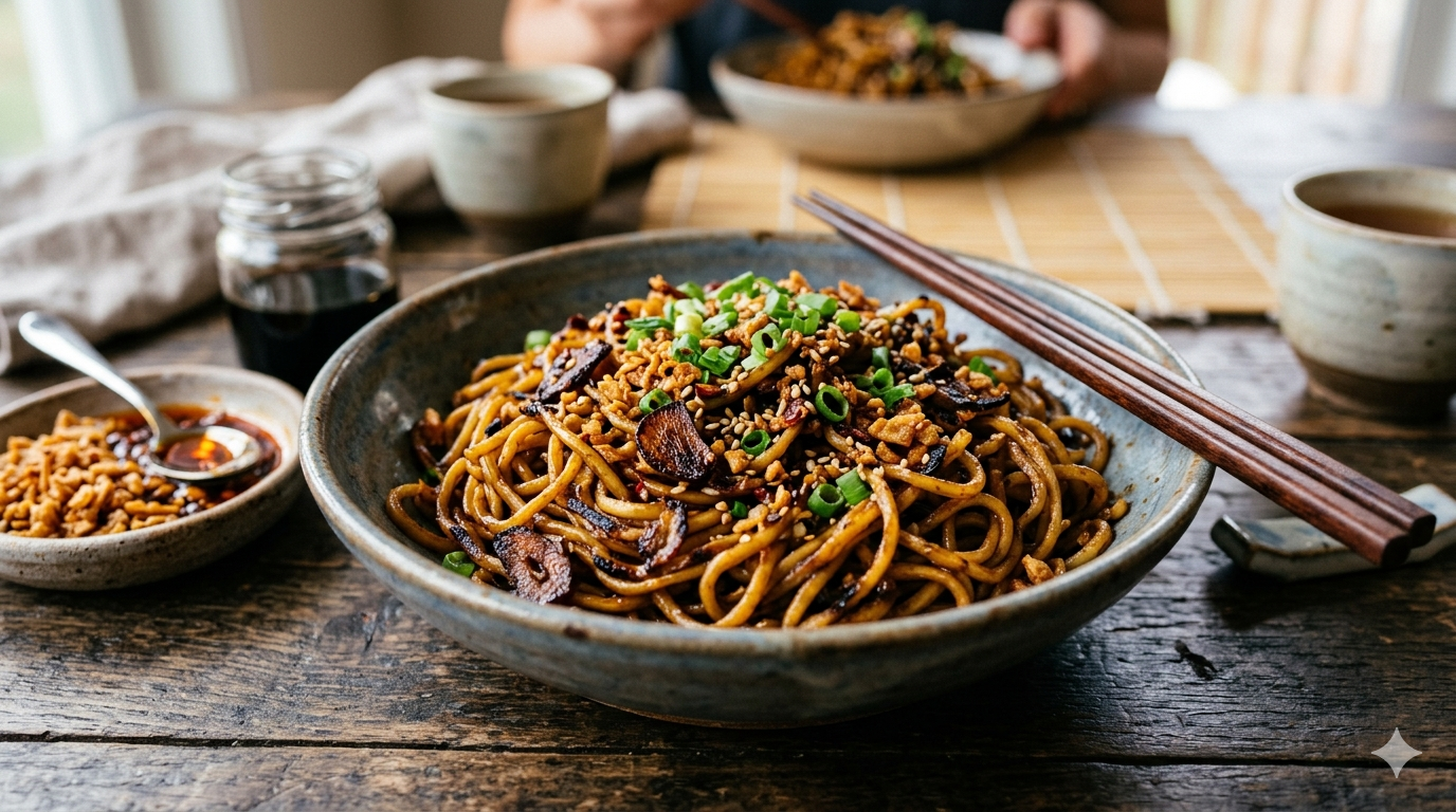 Burnt Garlic Noodles For Quick And Tasty Comfort Meal