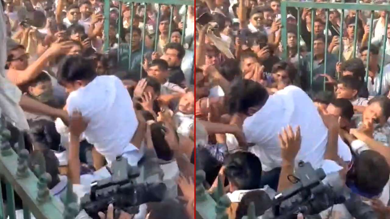 On Camera, Cockroach Janta Party Founder Slapped Repeatedly At Jaipur Protest