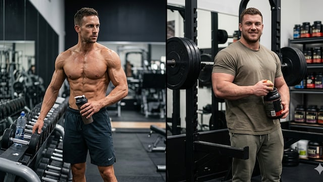 Cutting aims to reduce body fat while maintaining muscle mass