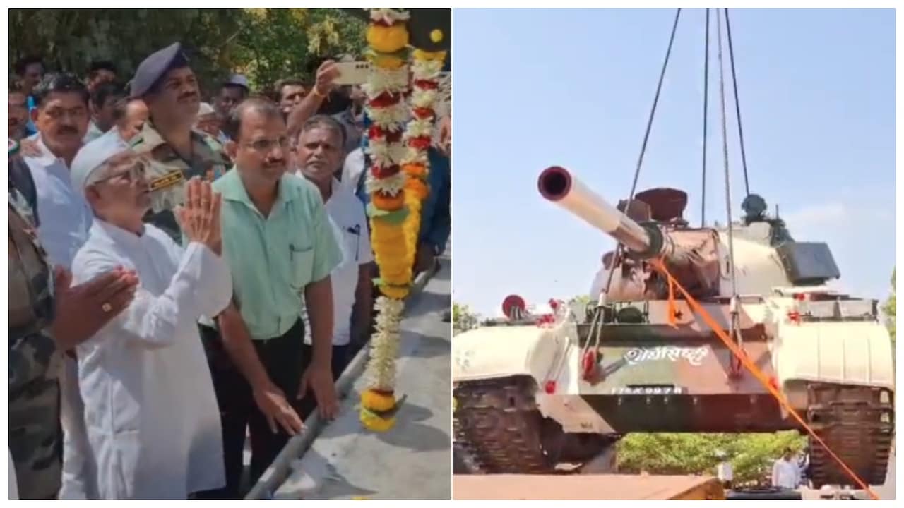 अन्ना हजारे के 90वें जन्मदिन का खास गिफ्ट, T-55 टैंक देख हुए भावुक, क्यों याद आई पाकिस्तान जंग?