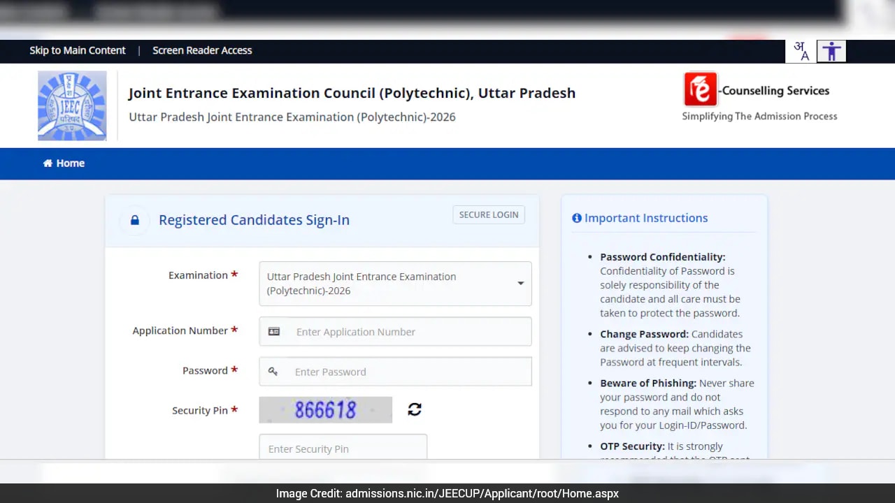 JEECUP 2026 Results Released: How to Download UP Polytechnic Rank Card