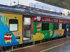 This Popular South Indian Train Has Been Given A Shin Chan-Themed Makeover. Check Route, Details