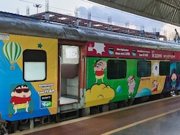 This Popular South Indian Train Has Been Given A Shin Chan-Themed Makeover. Check Route, Details
