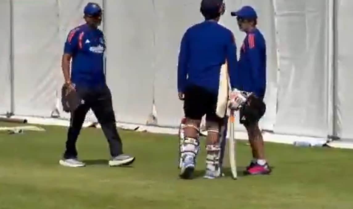 Gambhir's Intense Chat With Sooryavanshi During Nets Keeps Fans Guessing