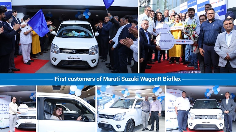 Maruti Suzuki ने शुरू की देश की पहली Wagon R Bioflex की डिलीवरी, दिल्ली के 13 लकी ग्राहकों को सौंपी चाबी