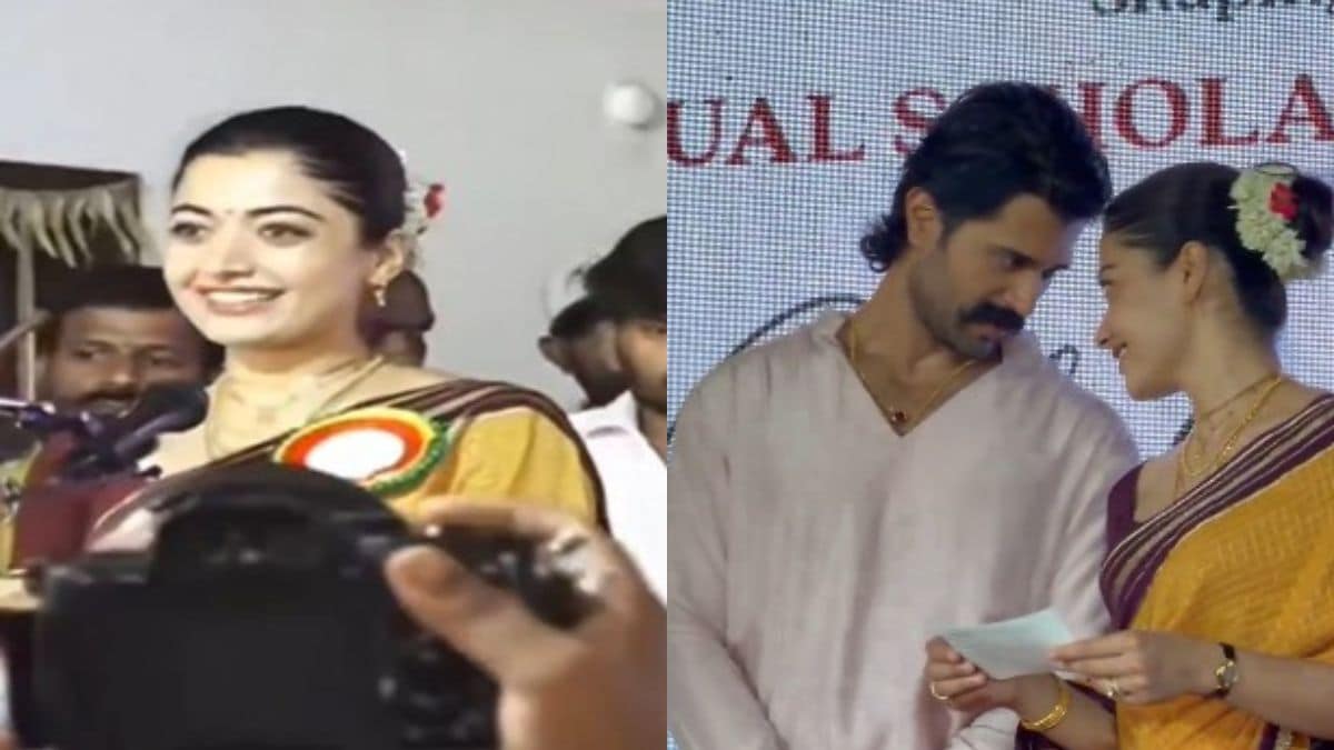 Rashmika Introducing Herself As "Rashmika Mandanna Deverakonda" Goes Viral
