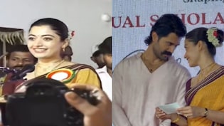 Watch: Rashmika Mandanna Introducing Herself As "Rashmika Mandanna Deverakonda" At Scholarship Event Takes Internet By Storm