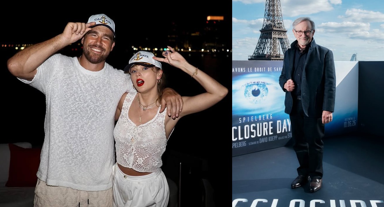 Taylor Swift Hands Her Phone To Steven Spielberg And Fans Can&rsquo;t Believe It