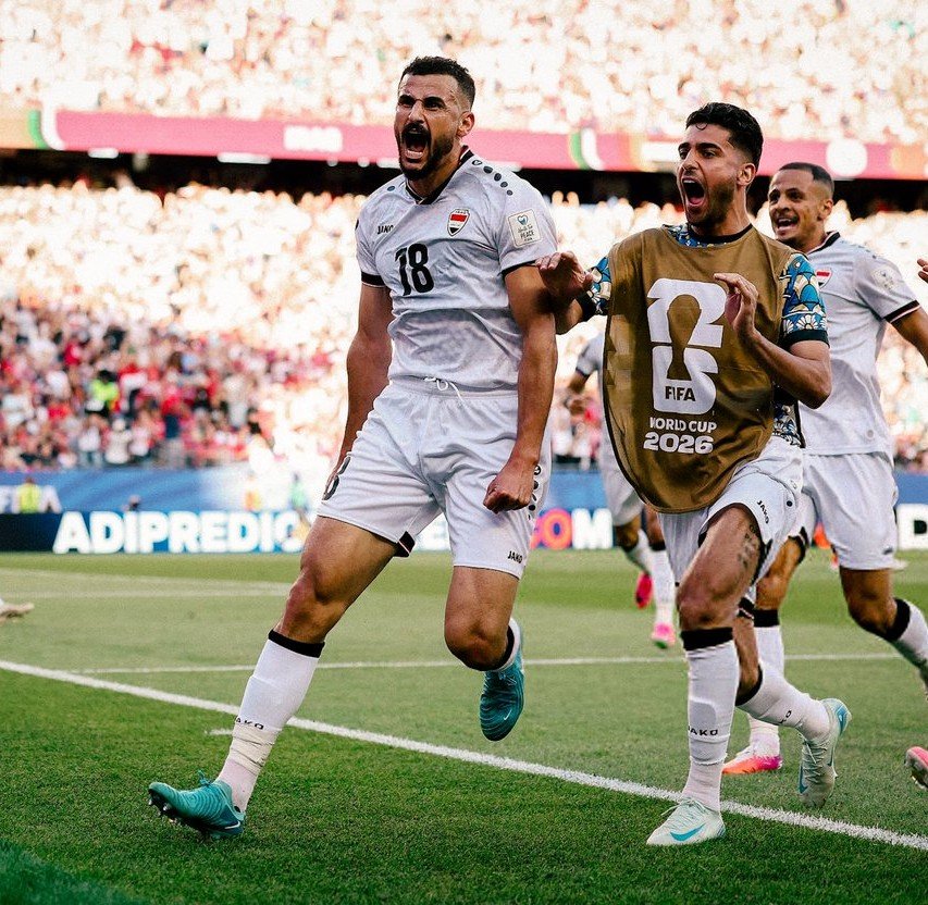 Iraqi player Aymen Hussein scores historic goal after father is killed by al-Qaeda