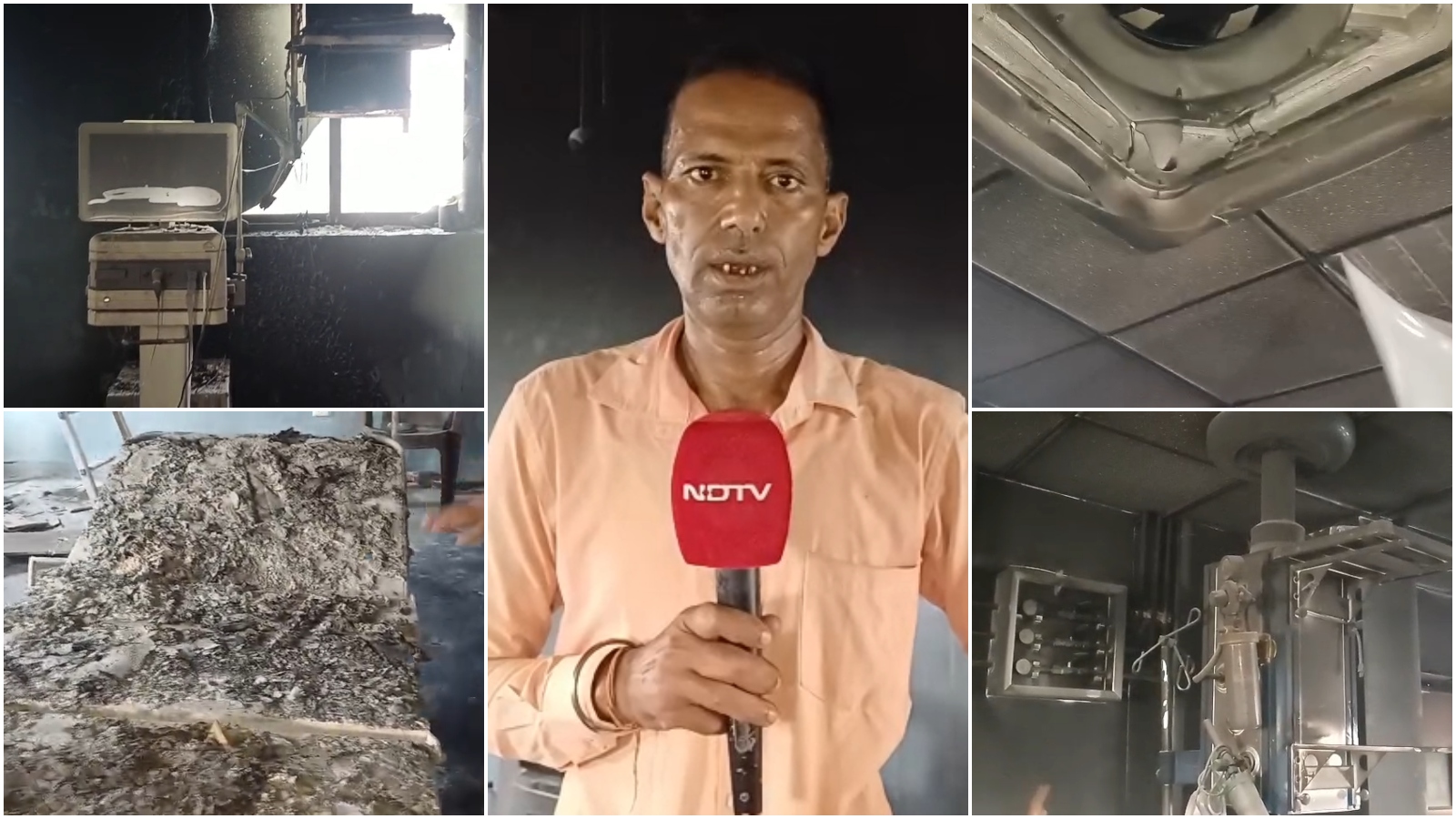 काली दीवारें, पिघले गद्दे और जली हुई मशीनें... NDTV पर देखिए मुजफ्फरपुर के जले हुए ICU वार्ड के अंदर का मंजर