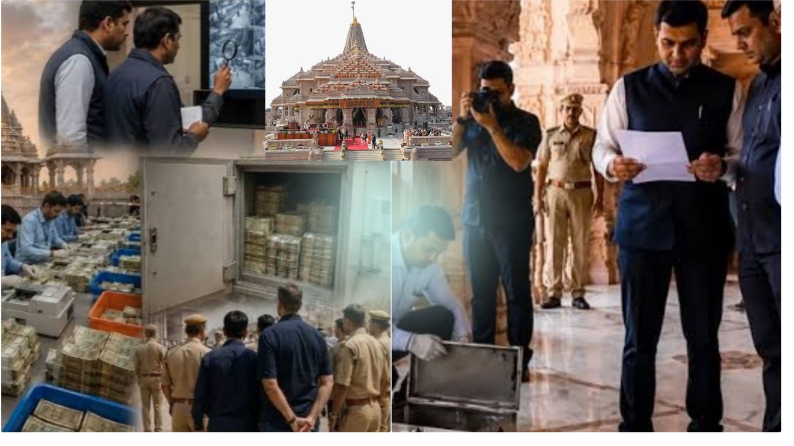 बैंक में जुटते थे राम मंदिर के चढ़ावा चोर, वहीं होता था रकम का बंटवारा, हेराफेरी में बैंक कर्मचारी भी शामिल