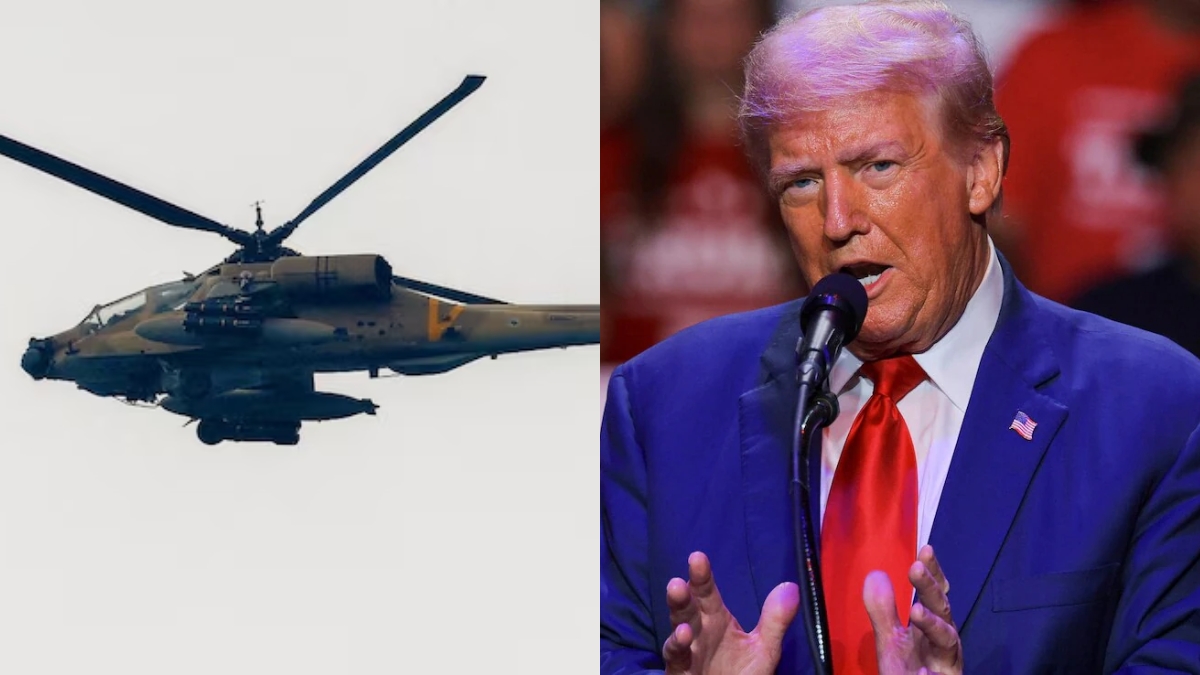 "Must Respond": Trump Says US Apache Helicopter Was Shot Down By Iran