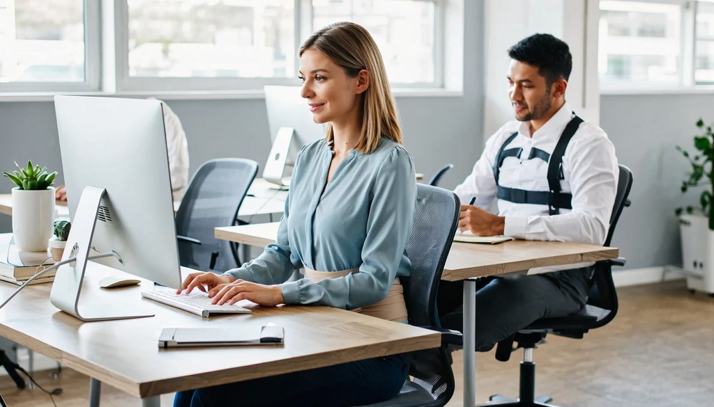 Comfortable and flexible exercise machines engineered to correct posture for active desk workers every day. Comfortable and flexible exercise machines engineered to correct posture for active desk workers every day.