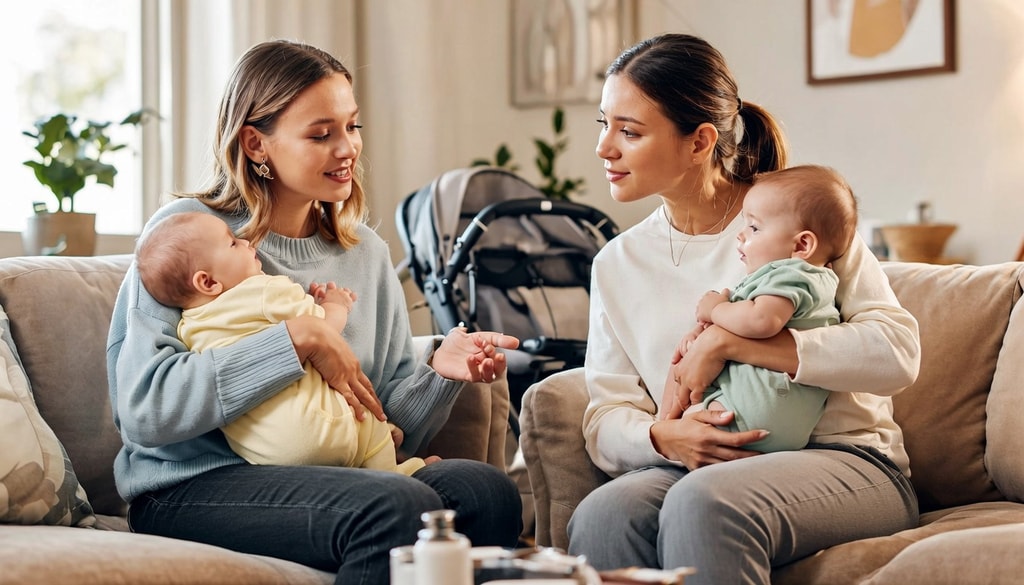 Hands-free baby carriers make navigating wet, slippery pavements with an umbrella much safer and easier. Hands-free baby carriers make navigating wet, slippery pavements with an umbrella much safer and easier.