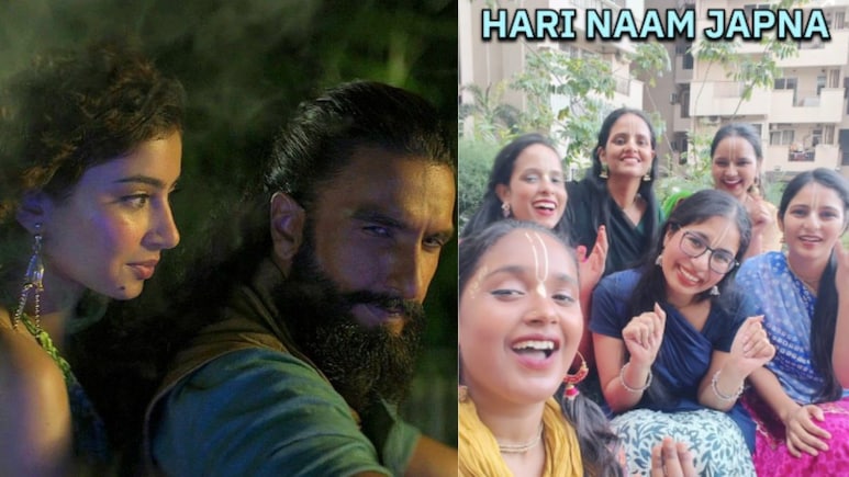All-Women Bhajan-Pop Group Recreates Sara Arjun-Ranveer Singh's <i>Dhurandhar</i> Song As A Krishna Bhajan