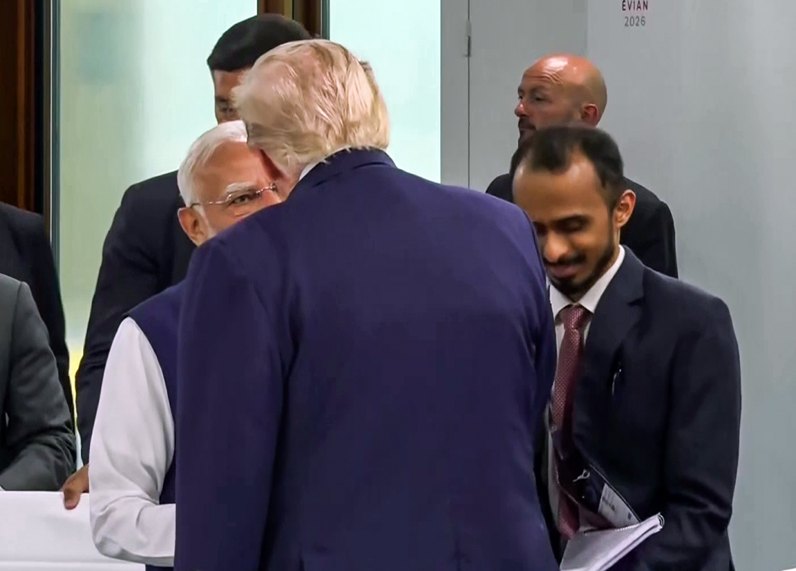 PM Modi, Trump's G7 Handshake Ahead Of Bilateral, First Meet In 16 Months