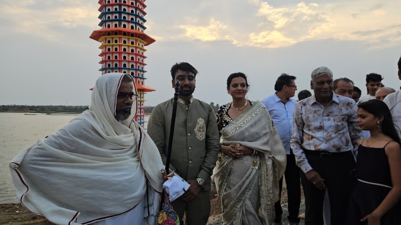 mp agar malwa saloni jain marriage bird tower moti sagar lake