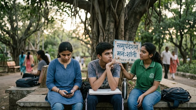 Millions of teens in India are suffering from mental health issues