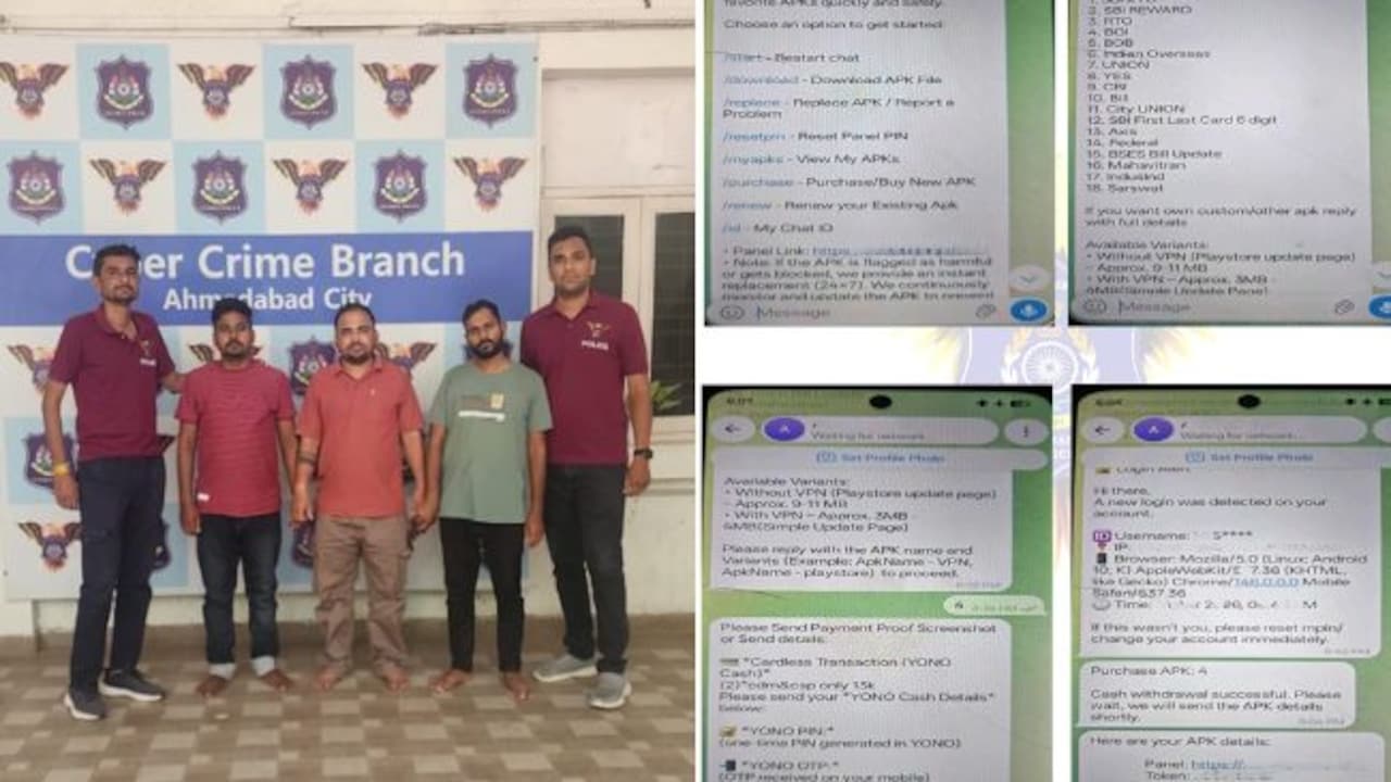 Gujarat Man Loses Rs 6,00,000 In 'APK' Fraud, Jharkhand-Based Gang Arrested