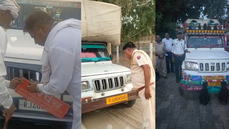 नियम तोड़ने वालो पर चला राजस्थान पुलिस का डंडा,  8 दिन में काटे 70 हजार से ज्यादा चालान
