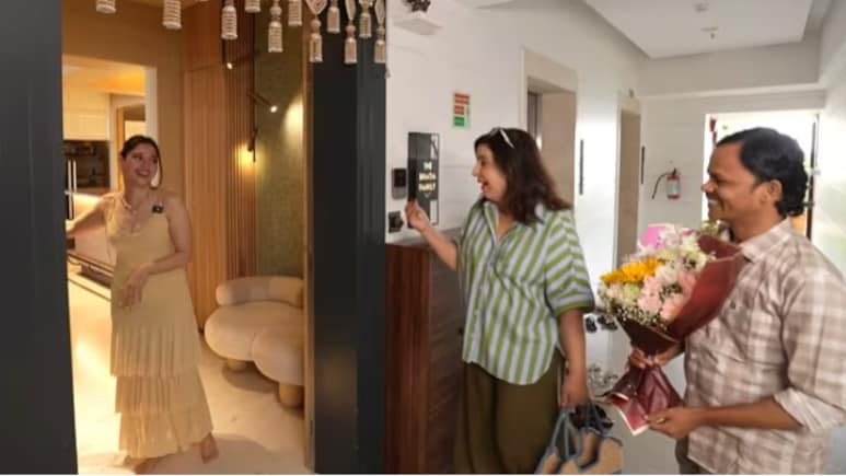 Tamannaah Bhatia Home Tour: बालकनी में जकूजी, विदेशी स्टाइल किचन, तमन्ना भाटिया के लग्जरी आशियाने को देख दंग रह गईं फराह खान