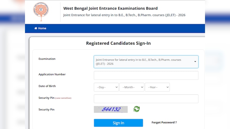 WBJEE JELET 2026 Admit Card Released; Check Direct Link And Steps To Download Hall Ticket