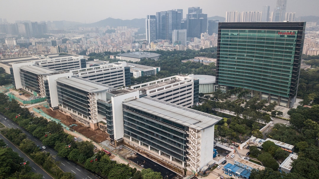 The Huawei Technologies Co. headquarters in Shenzhen.