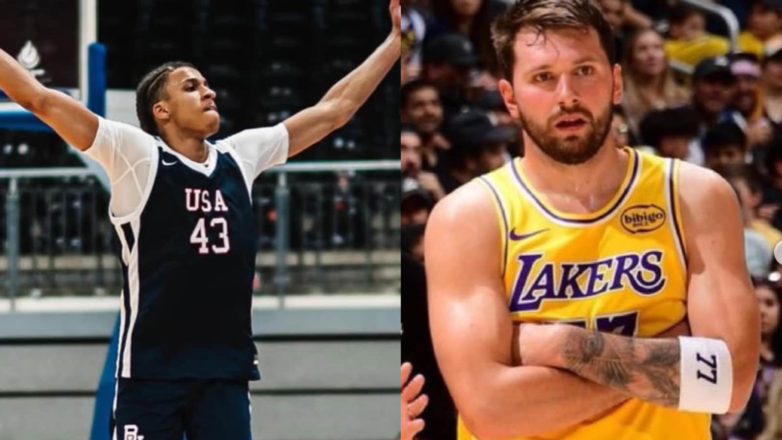 Chris Carr Reveals What Luka Doncic And Austin Reaves Texted Son Cameron Carr After Los Angeles Lakers Draft Pick