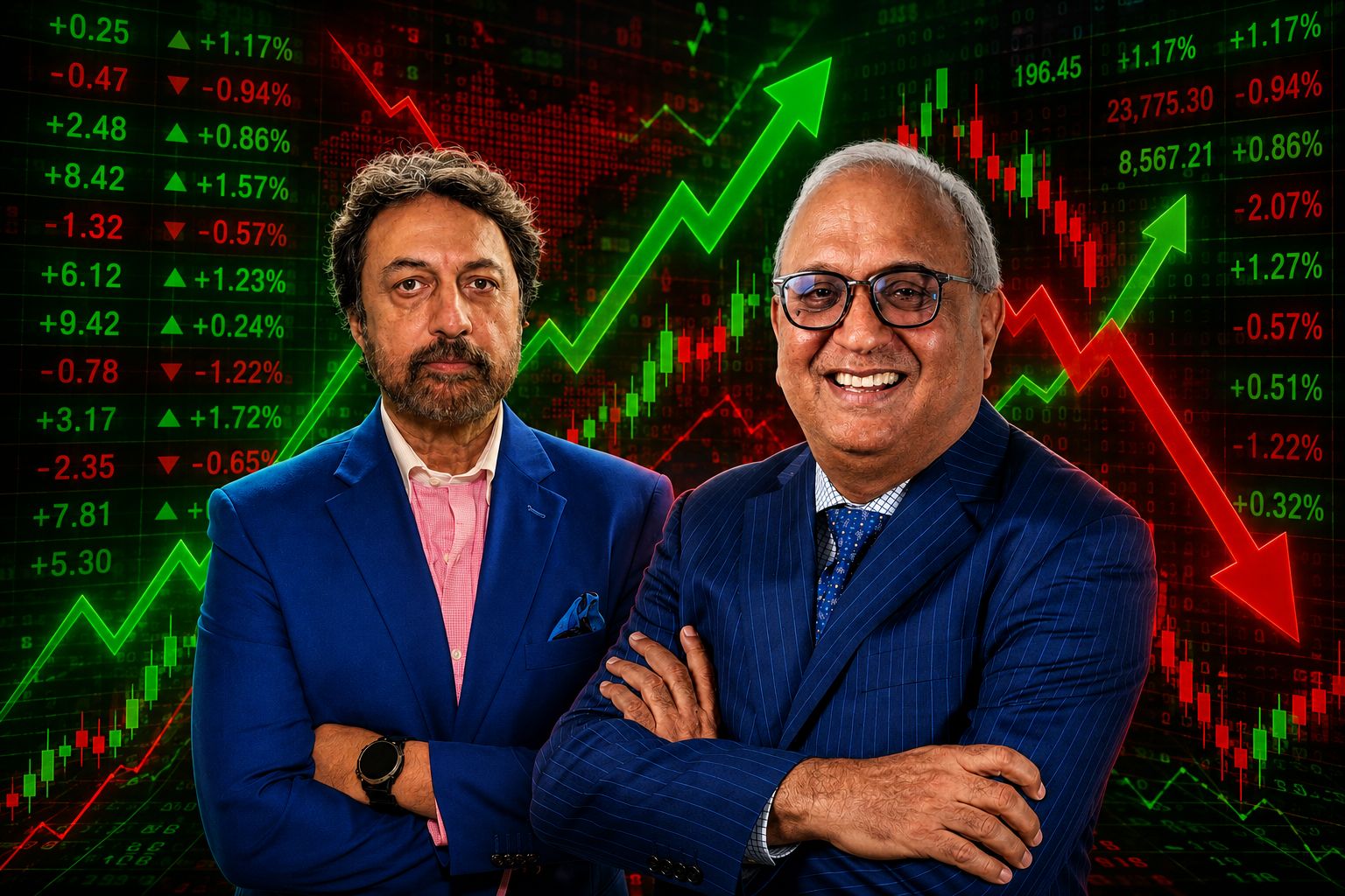 Samir Arora, Shankar Sharma Turn Market Disagreement Into Friendly Banter