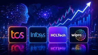 Nifty IT Index Jumps 4% Intraday As TCS, Infosys, HCL Tech Rally Amid Global AI Frenzy