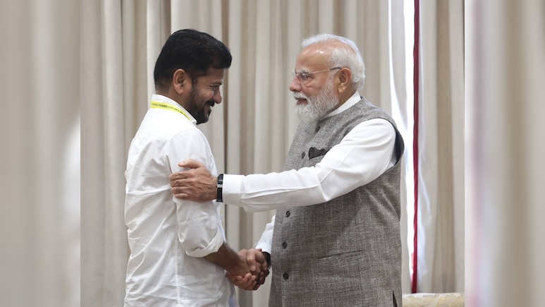 Telangana Chief Minister Revanth Reddy Seeks PM's Support For Mega Projects