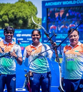 Fearless India Stun South Korea Again, Dhiraj Bommadevara-Kumkum Mohod Win Mixed Team Gold