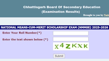CGBSE NMMSE Result 2026 OUT; Check Direct Link And Steps To Download Results @cgbse.nic.in