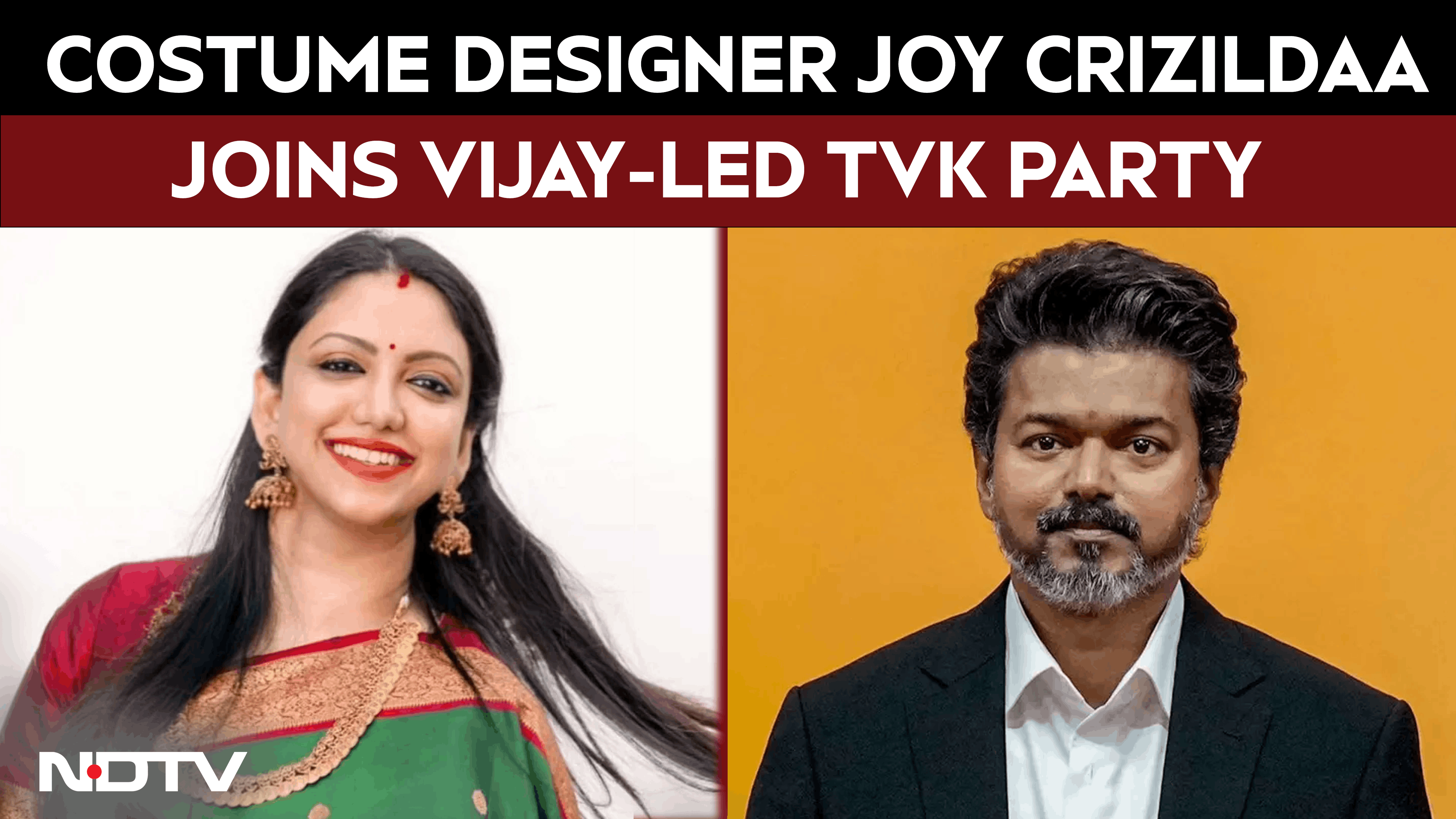 Costume Designer Joy Crizildaa Goes Viral As She Joins Vijay&rsquo;s TVK