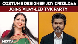 Costume Designer Joy Crizildaa Goes Viral As She Joins Vijay&rsquo;s TVK