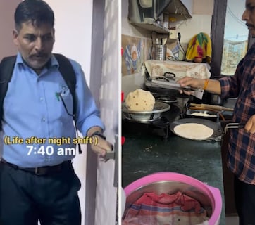 50 साल के व्यक्ति ने नाइट शिफ्ट के बाद दिखाया अपना डेली रूटीन, इंटरनेट पर लोगों ने दी ऐसी प्रतिक्रिया