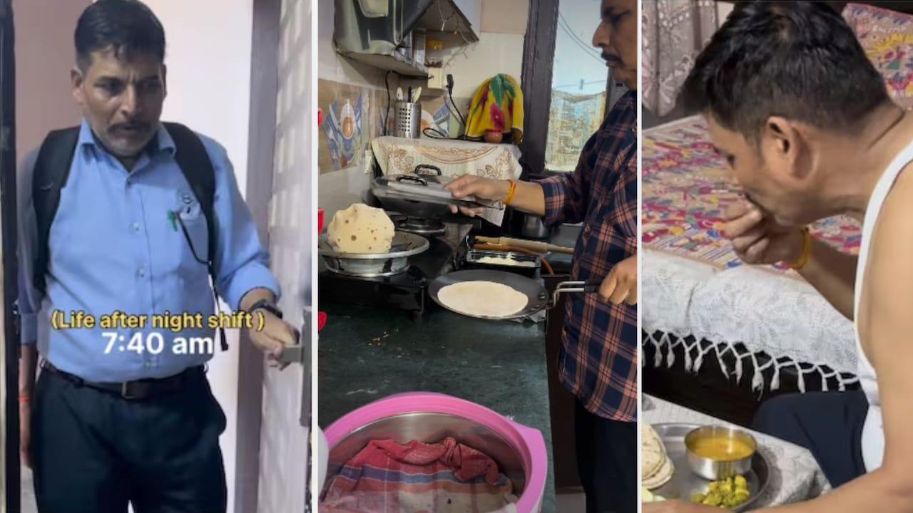 50 साल के व्यक्ति ने नाइट शिफ्ट के बाद दिखाया अपना डेली रूटीन, इंटरनेट पर लोगों ने दी ऐसी प्रतिक्रिया