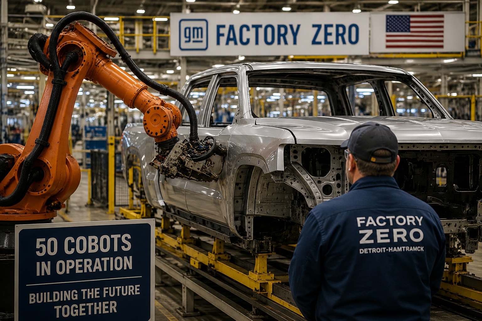 Now 50 Robots Will Do Work Of Over 1,000 Employees At GM's Detroit Plant